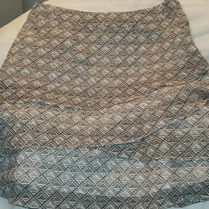 Garnet Hill Silk Skirt. Sz02